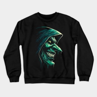 Halloween Witch Crewneck Sweatshirt